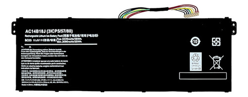 Bateria Acer Aspire Chromebook 11 V5-122p V5-132 Ac14b18j