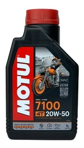 Motul Moto! Aceite Sintético 7100 20w50