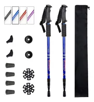 Comprar Bastones De Senderismo Ajustables Con Absorcion De Golpes A