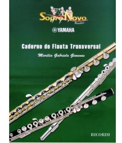 Método De Flauta Transversal Yamaha Marilia G. Gimenes C Cd