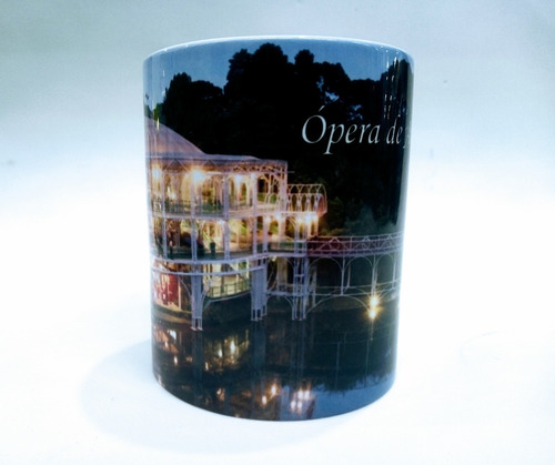 Imagem 3 de 5 de Caneca Ópera De Arame Lembrança De Curitiba - Paraná