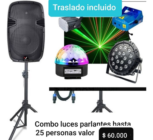 Alquiler De Puff Living Gazebo .juegos Luces Sonido
