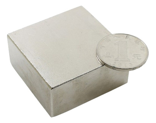 Imã Neodímio Bloco Super Forte Trava Tudo N52 50x50x25