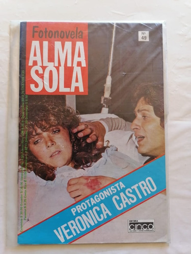 Fotonovela Alma Sola Nº 49 - Verónica Castro Antigua 1985