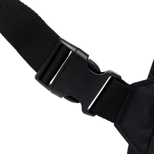 Shouder Bag Bolsa Pochete Transversal Espaçosa Resistente Cor Preto Desenho Do Tecido Lisa