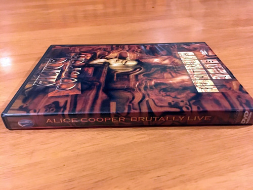 Alice Cooper Brutally Live Dvd Uk 2001 Original (Usado)