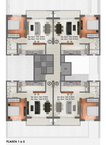 Imagen 9 de 13 de Excelente Depto 2 Ambientes 50m2 Totales - V. Ballester