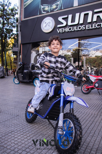 Moto Mini Enduro Para Niños Sunra Envio+ Casco/ M