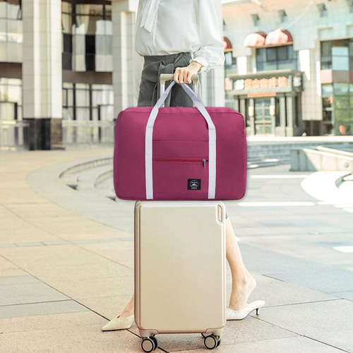 Bolsa Deportiva Para Gimnasio, Bolsa De Viaje Plegable Con F