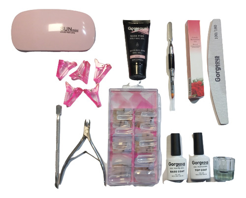 Kit Polygel 16 Piezas - Belleza Femenina 