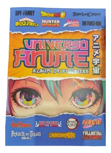 Primera imagen para búsqueda de album figuritas anime