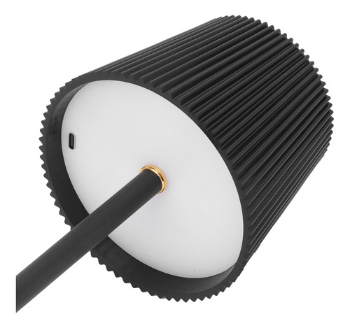 Lámpara De Mesa Inalámbrica, Pantalla Plisada, Led Recargabl