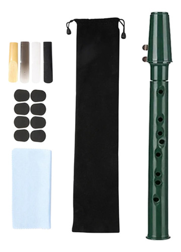 Saxofón De Bolsillo Instrumentos Musicales Verde Oscuro