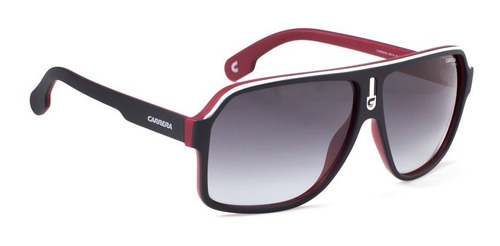 Lentes De Sol Carrera 1001/s Blx9o Bordeaux Negro/roj Hombre Color Negro/Rojo Lente Gris oscuro Varilla Ngo-Rojo Armazón Negro Diseño Classic
