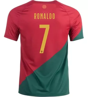 Jersey Portugal 2022 Local Cristiano Ronaldo Mundial