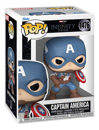 Funko Pop Captain America 1476 The Infinity Saga Mcu Archive