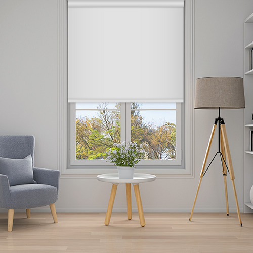 Cortina Roller Blackout 80x200 Cm Rockinroll Blanco