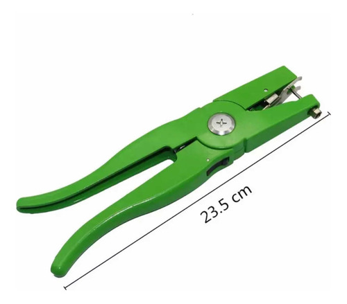 Aplicador Brinco Verde Genérica Universal Alumínio