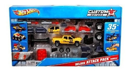 Hot Wheels Custom Motors Vehículo Full Force Deluxe Attack