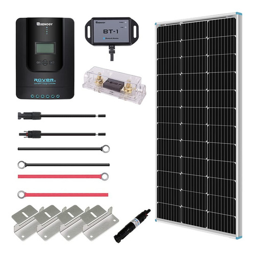 Renogy Kit Solar Premium De 100 Vatios Y 12 Voltios Fuera De