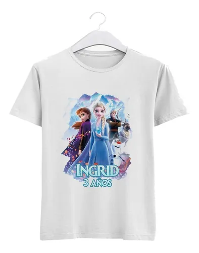 Playera Infantil Frozen Personalizada Con Nombre en venta en por $ 239.00 - OCompra.com