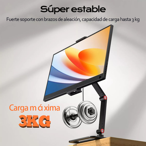 Soporte Para Monitor Portátil, Con Soporte Base, 17.3 Inch