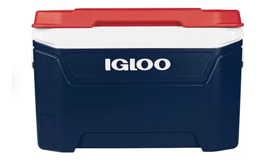 Hielera Igloo Sunset Roller Ruedas 56 L 60 Qt 94 Latas Azul Marino