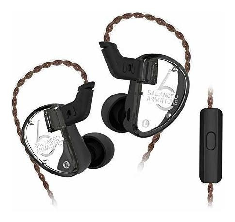 Audífonos - Erjigo Kz Iem Earphone 3ba Balanced Armature Hea