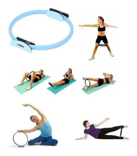 Imagen 2 de 10 de Flex Ring Anillo Aro Pilates Yoga X 10 Unidades Mg