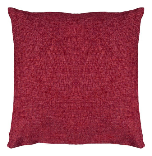 Almohadón Sillón Sofá Silla Decorativo Cómodo Color Rojo