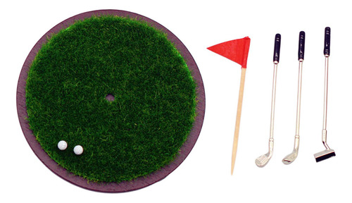 1: 6 Y 1:12 Mini Golf Golf Set Golfing Club Kit, Accesorios