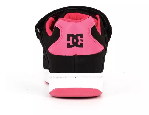 Zapatillas Dc Shoes Modelo Manteca V Ss Negro Rosa Mujer