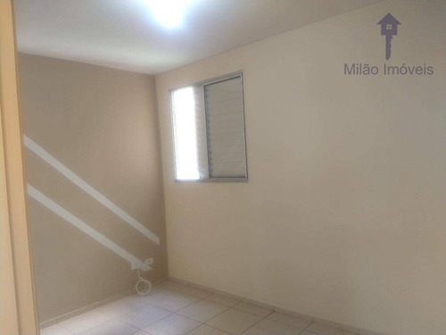 Apartamento Com 2 Dormitórios À Venda, 48 M² Por R$ 171.000 - Condominio Spazio Saragoza - Jardim Vera Cruz - Sorocaba/sp - Ap0377