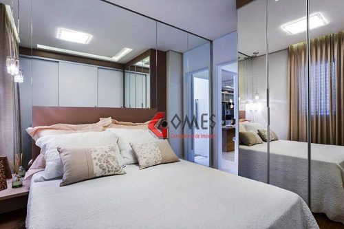 Imagem 9 de 11 de Apartamento Com 2 Dormitórios À Venda, 55 M² Por R$ 368.951,63 - Baeta Neves - São Bernardo Do Campo/sp - Ap1029