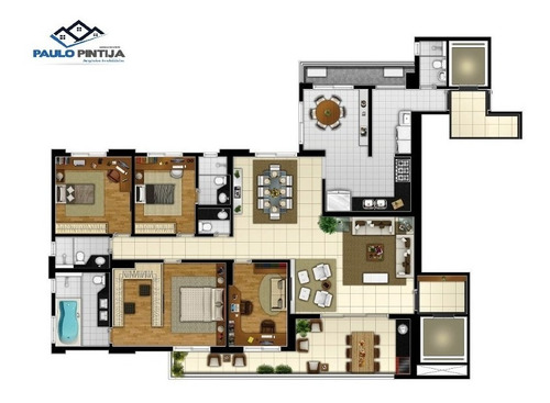 Imagem 3 de 30 de Apartamento Com 3 Suítes No Edifício Premiere No Centro De Indaiatuba - Ap01461 - 4510561