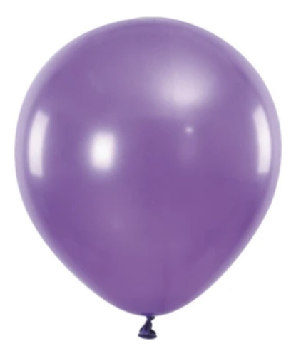 Globos De Látex 50pcs 23cm Púrpura