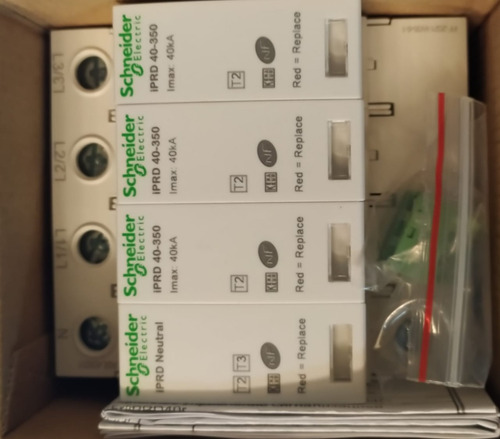 Limitador De Sobretension Ref A9l40601 Ipdr40r 3p+n Schneide