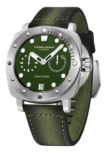 Reloj Deportivo Verde Sapphire 20 Green Resistente Al Agua