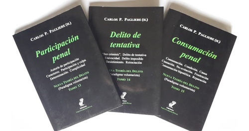 Nueva Teoría Del Delito - 15 Tomos - Carlos P. Pagliere (h.)