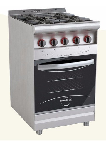 Cocina Industrial Morelli Country 600 Vidrio Lhconfort