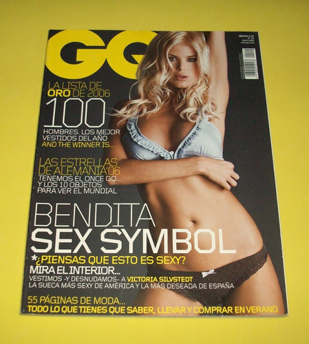 Victoria Silvstedt Revista Gq España Goldfrapp Brandon Routh