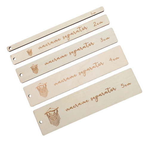 Herramienta Con Patrón De Macramé, 5 Reglas Auxiliares Para