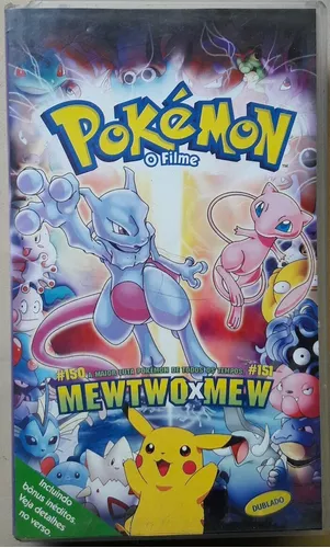 Vhs Pokémon O Filme Mewtwo X Mew, Filme e Série Nintendo Usado 92129564