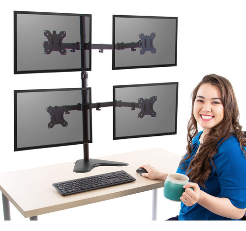 Soporte Para 4 Monitores Stand Steady | Soporte De Monitor