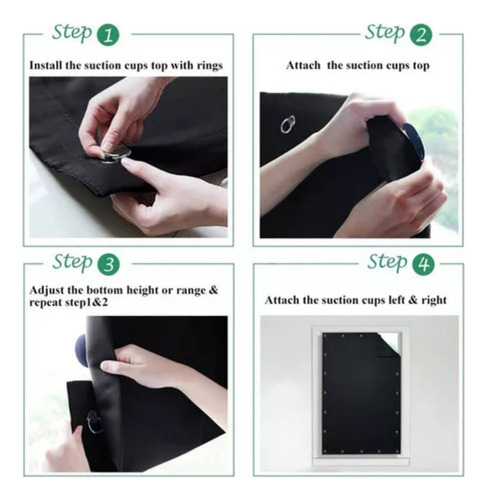 . Cortinas Blackout Portable Janela Block Cortinas De Luz