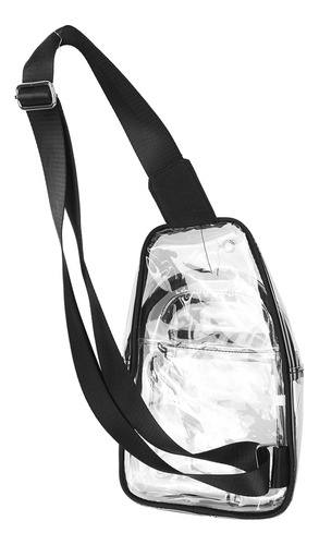 Shoulder Bag For Men Clear Chest Adjustable Breathable