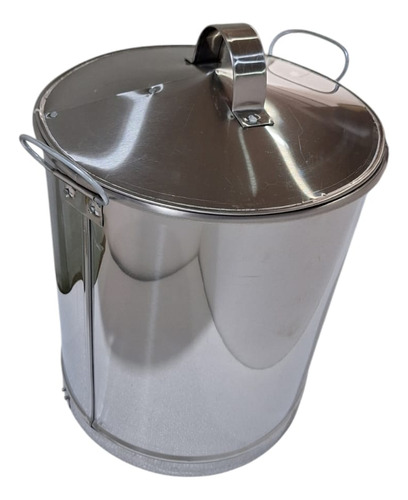 Olla Vaporera De Acero Inoxidable 80lts Plateado