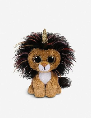 Peluche Ty Beanie Boos Leon Ramsey 15cm Original