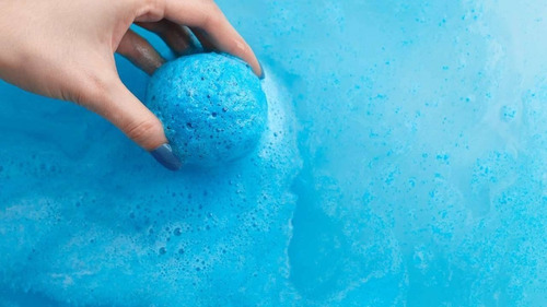 Bath Bombs Efeverscentes Para La Tina Peeps Aroma Malvavisco Malvavisco