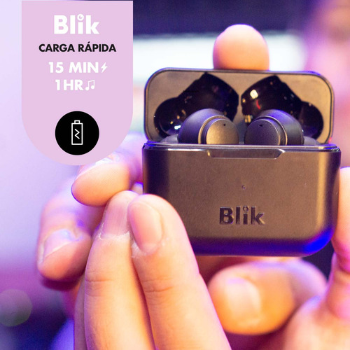 Audífonos In-ear Bluetooth Blik-air600 Negro